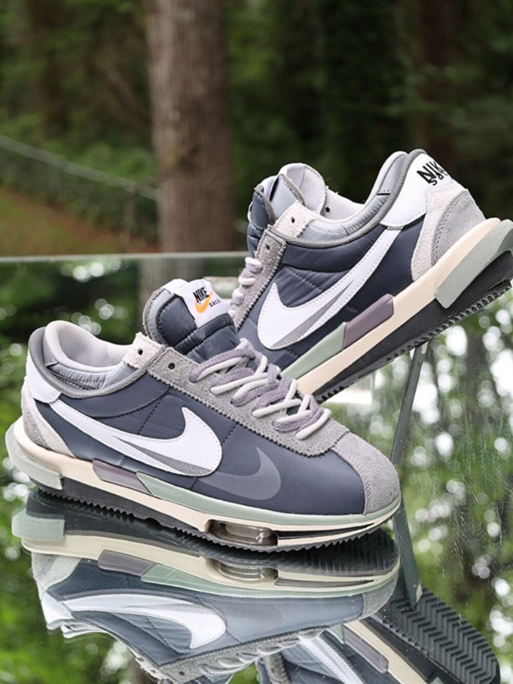 Nike x Sacai Zoom Cortez SP Iron Grey